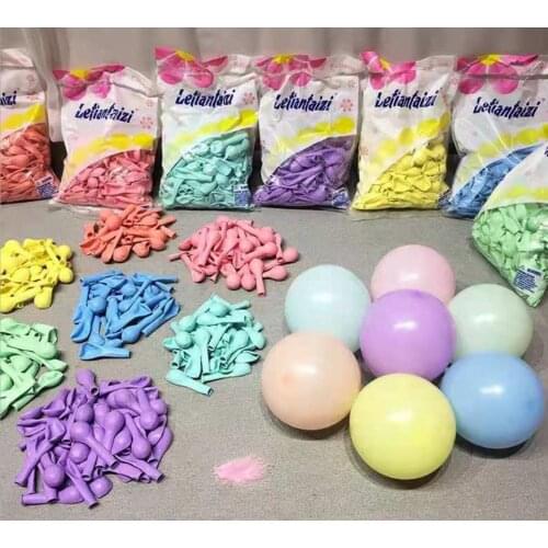 10PCS 5 Inch Balloon Macaron Matte Round Ball In The Ball Wedding Birthday Festival Holiday Gala Decoration Balloon