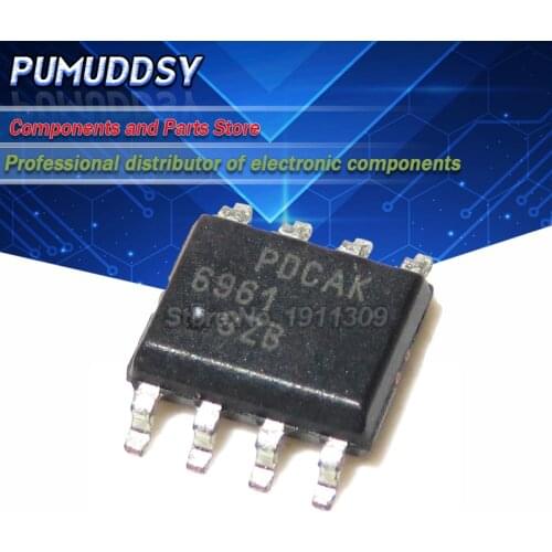 10PCS SG6961SZ SG6961 FAN6961SZB FAN6961 LCD management p SOP-8 IC