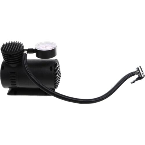 300 PSI 12V Car Portable Mini Air Compressor Electric Tire Inflator Pump w/Gauge