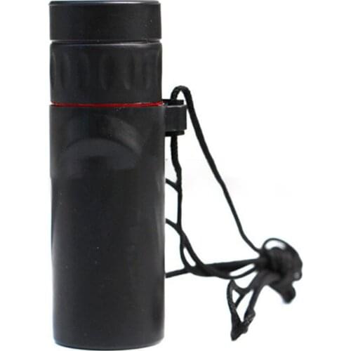 8X21 Optical Monocular Low Night Vision Waterproof Mini Portable Focus Telescope Zoomable 10X Scope for Travel Hunting