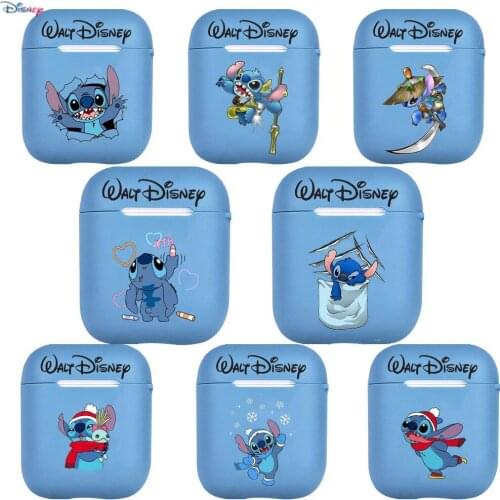 2021 Disney new Stitch authenticPattern Case for Airpods Pro 1/2 Cover Protective Earphone Cases Headphones Funda Protective For