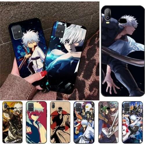USAKPGRT Anime Gintama Phone Case For Samsung Galaxy A21S A01 A11 A31 A81 A10 A20E A30 A40 A50 A70 A80 A71 A51