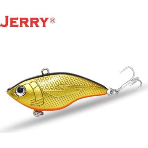 JERRY 5cm 12.8g Sinking VIB Wobblers Vibration Lipless Crankbait Suspended Topwater Trout Fishing Lure