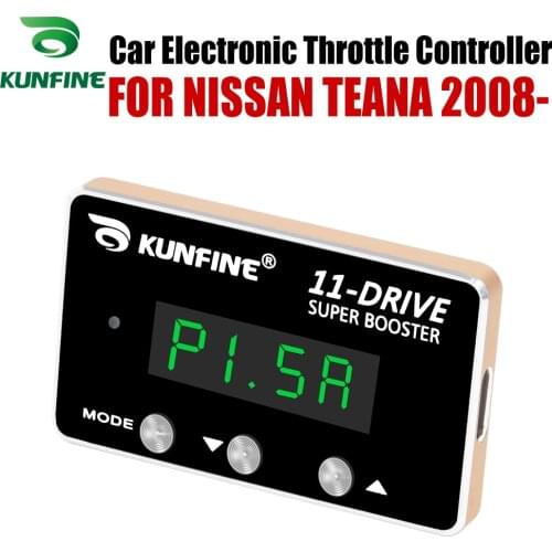 KUNFINE Car Electronic Throttle Controller Racing Accelerator Potent Booster For NISSAN TEANA 2008-After Tuning Parts