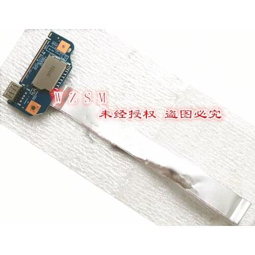 NEW Original For HP 17-BS 17-BS010NR 17-AK Laptop USB and CARD READER BOARD WITH CABLE 926528-001 448.0c701.0011