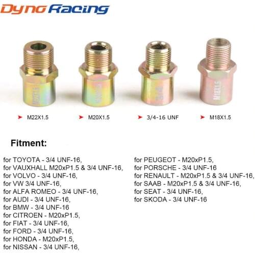 M18*1.5 M20*1.5 M22*1.5 3/4-16 UNF Adapter Fitting Connectors for Oil Cooler Filter Sandwich Plate