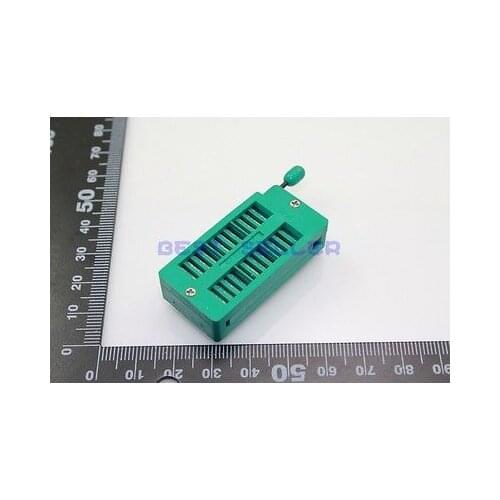 10pcs 24 Pin Universal ZIF DIP Tester IC Test Socket