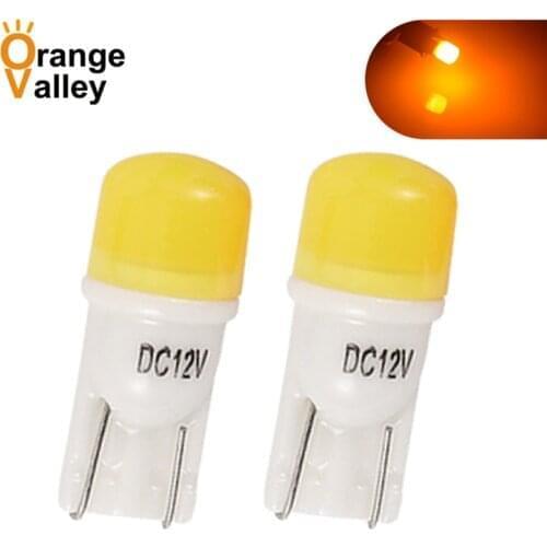 2PCS New Car styling T10 Ceramics 3 SMD 2016 Chips LED 194 168 501 License Plate Light Lamp Auto wedge Clearance Lamp 12V