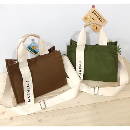 2021 New Summer Art Canvas Simple Casual Stitching Letter Printing Brand Luxury WomenS Shoulder Crossbody Underarm Handbag