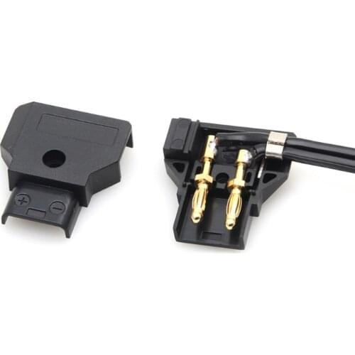 5 Pcs D-Tap Plug DIY For DSLR Rig Power Cable V-mount Anton Battery Male WXTC