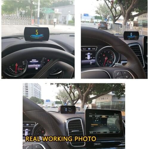 OHANEE T800 4.3" Smart Digital Head Up Display Car HUAutomobile On-board Computer Car Digital OBD Driving Computer Display Cars