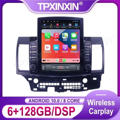 128GB Android 360 Camera Car Radio For Mitsubishi Lancer 2007 - 2015 Multimedia Video Recorder DVD Player Navigation GPS 2 din