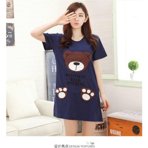 Free Shipping2016 New summer style Nightgown Nightdress pijama Ladies Sleepwear Women nightwear AZ807