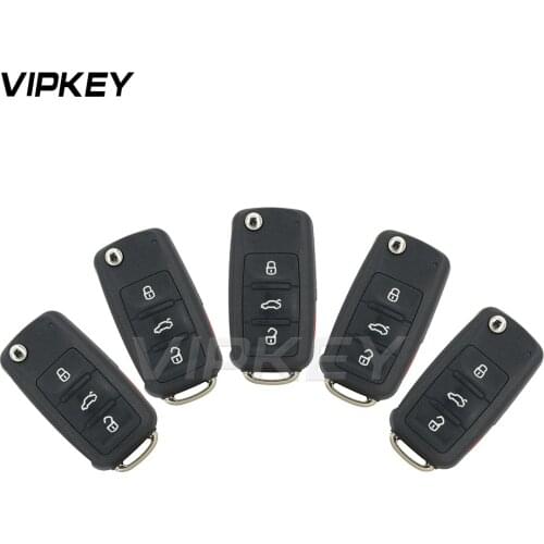 Remotekey 5pcs 315Mhz NBG010180T for VW Volkswagen Beetle Golf Jetta Passat 2014 2015 2016 5K0 837 202 AE remote key