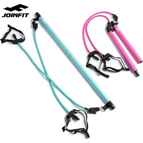 JOINFIT Fitness Multi-functional Portable Gym Pilates Bar Yoga Resistance Bands Home Gym Workout Equipments