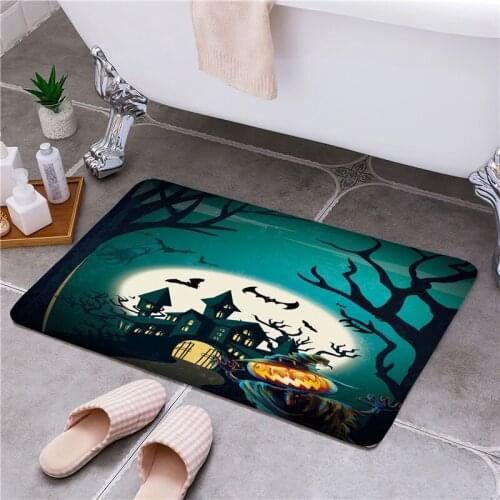 Holy Night Entrance Door Floor Mat Door Mat Non-Slip Foot Pad Home Welcome Carpet For Hallway Bath Kitchen Doormat