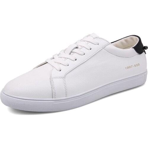 2021 New Designer Sneakers Men Casual Board Shoes Split Leather Men Vulcanized Fashion Flat Student Shoes Comfortable Footwear