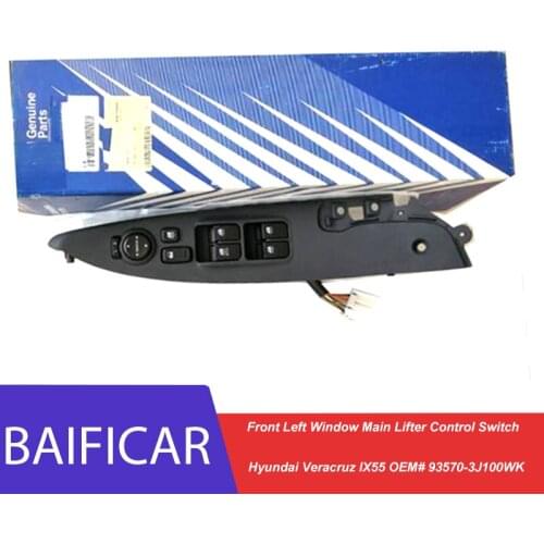 Baificar Brand New Genuine Front Left Window Main Lifter Control Switch 93570-3J100WK For Hyundai Veracruz IX55