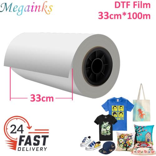 33cm*100 Meter DTF Transfer Film For Shirt Printing With Safe Packing