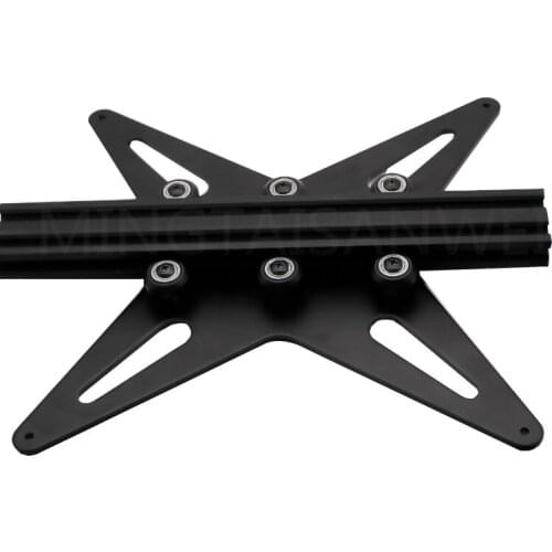 ALL metal 240*240*4MM hot bed support plate pulley upgrade for Creality CR-10 10S 310*310MM heatbed 3d printer parts