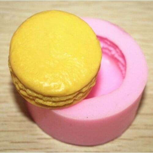 Silicone macaron hambueger cake chocolate soap resin jelly candy pudding ice cookie biscuit molds fondant cake moulds