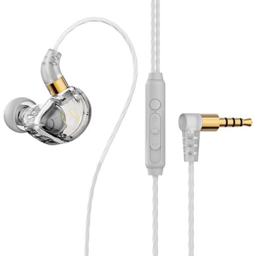 FENGRU TM01 Sport Stereo Earphones BASS In Ear with Microphone for Mobile Phone Noise Cancelling Earpiece Running HiFi Earbud