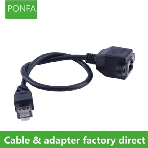 Network Extension Cable RJ45 Male to Female Screw Panel Mount Ethernet LAN #69082 1ft 2ft 3ft 5ft 6ft 15ft 30cm 60cm 150cm 3M 1m