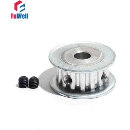 XL 17T Timing Pulley Toothed Gear Pulley 16mm Width 6/8/10/12mm Bore Aluminum Alloy XL Type 17Teeth Rubber Transmisson Pulley