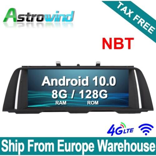 10.25" 8G RAM 128G ROM Android Car GPS Navigation System Media Stereo For BMW 5 Series F10 F11 2013 2014 2015 2016 2017 NBT