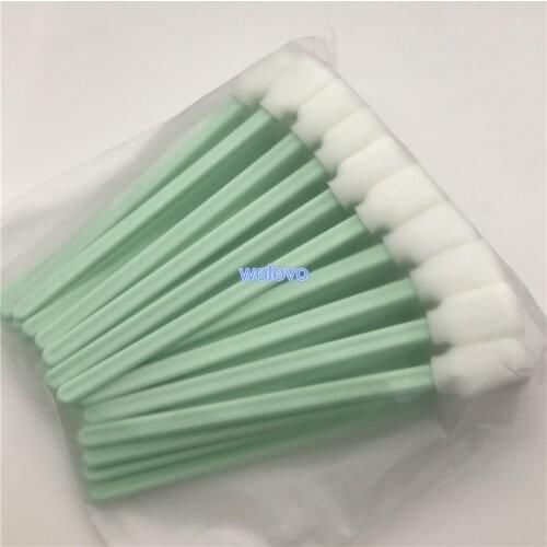 50Pcs Cleaning Swabs for Roland Mimaki Mutoh Solvent Resistant Printer Free Shipping