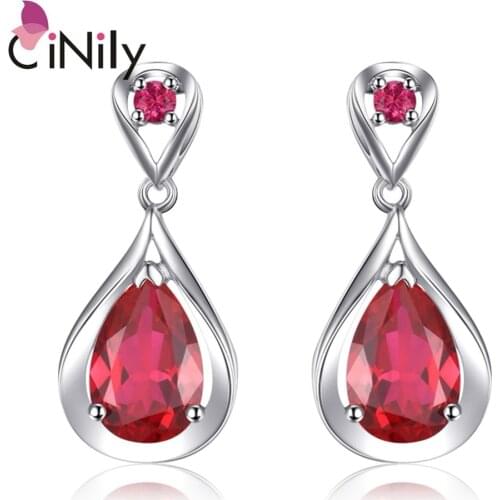 Серьги с камнями CiNily China At AliExpress