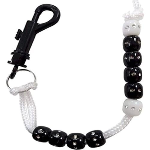Golf Rhinestone Bead Score Counter,Golf Stroke Bead Score Counter Beads Bracelet Golf Putting Training Aid