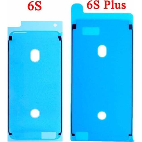 100pcs/lot, Front Housing Adhesive glue tape for iPhone 6S plus 6S+ 6SP 6SPLUS LCD front frame sticker Replacement part