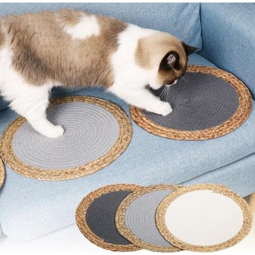 Pet Cat Scratching Board Grinding Claw Pads Plate Summer Pet Dog Cat Sofa Mats Heat Relief Cooling Pad Floor Mat For Pet
