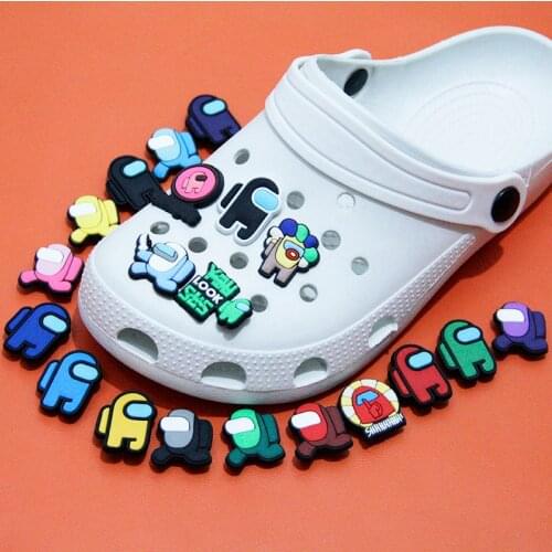 A Single Sale Of Kinds Of Game Character PVC Shoes Charm, Shoe Accessories, Cute Decorations That Children Of Croc Jibz Like