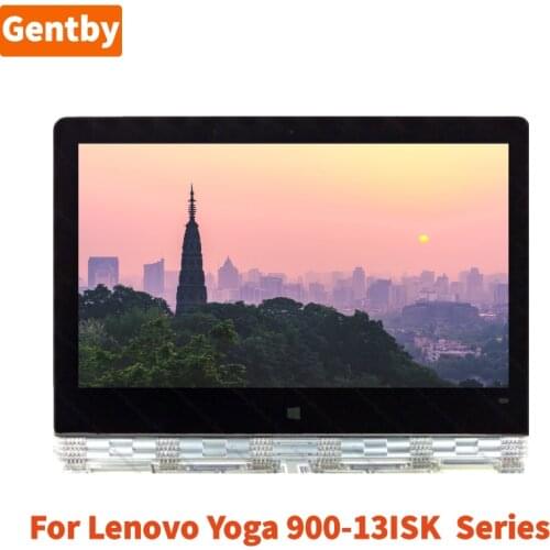 13.3 Inch 3200x1800 IPS For Lenovo Yoga 900-13isk 80sd 80mk 900-13ISK2 80ue LCD Touch Screen Digitizer Replacement Full Assembly