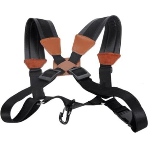 Adult Child Soft Sax Strap Hook Saxophone Shoulder Strap Saxophone Strap Harness for Alto Tenor Soprano Saxophone