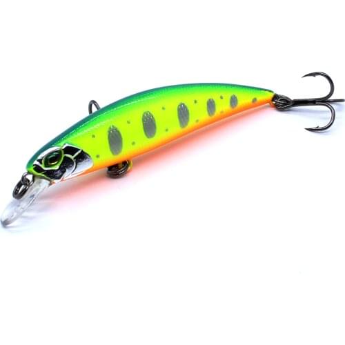 AOCLU Wobblers Super Quality 10 new Colors 70mm 8.6g Hard Bait Minnow Shad Crankbait Fishing Lure Bass Fresh Salt Water Tackle