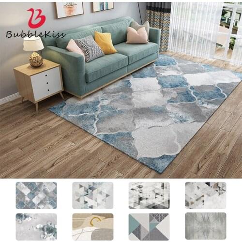 Bubble Kiss Modern Minimalist Nordic Carpet Fashionable Geometric Pattern Decoration Living Room Rug Home Bedroom Area Floor Mat