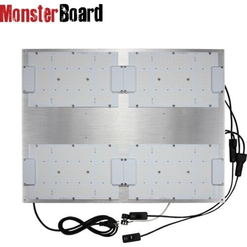 Upgraded Geeklight LED Grow Light 1072 LEDs Full Spectrum Indoor Plant Grow Light Meanwell Driver White 3000K 3500K Red IR lamp