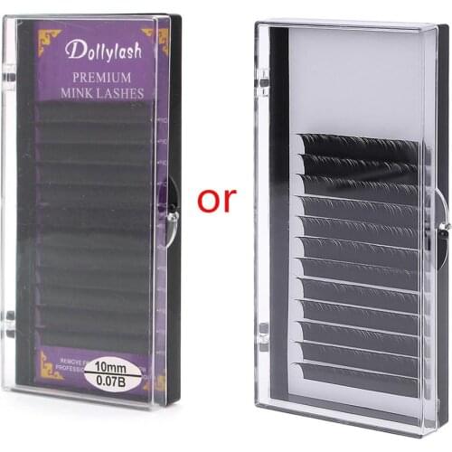 Blink Mink Tray Lash 0.07mm B C D J Curl For Individual Eyelash Extensions New
