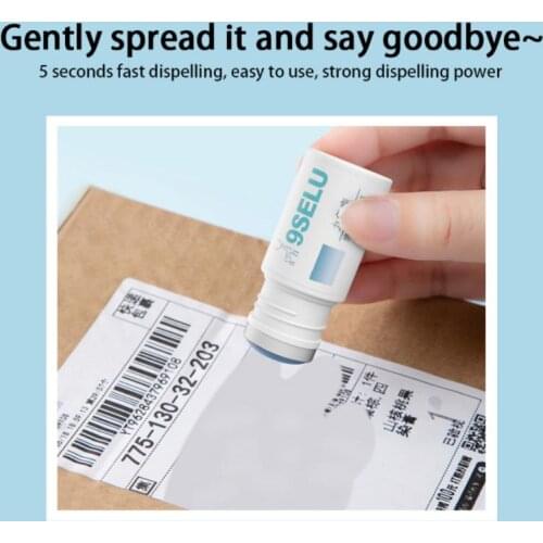 Thermal Paper Data Protection Fluid Application Glue Stick Security Stamp Identity Protection Roller Stamper For Id Privacy