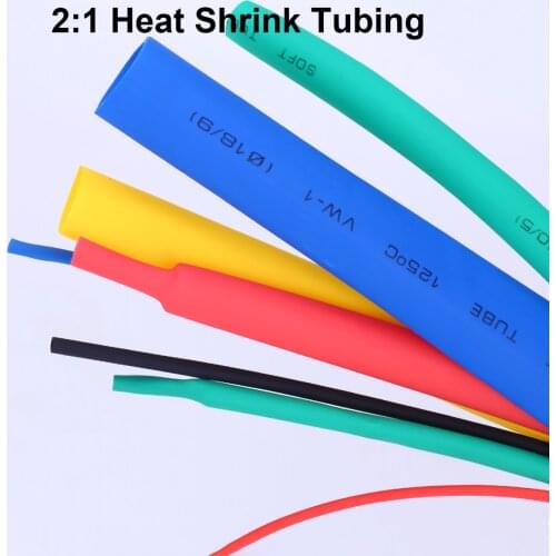 10meter 2:1 Heat Shrink Heatshrink Tubing Tube Car Electrical Wire Sleeving 0.6mm - 10mm ROHS UL Certification