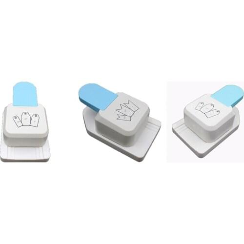 Punch Tag Top Punch Straight 1.5, 2 or 2.5 Inch Gift Tag Paper Punches for Scrapbooking Craft Perfurador Diy Puncher