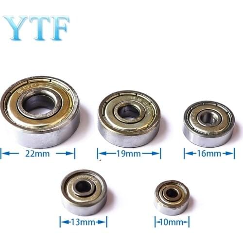 3D printer accessories miniature bearing 6623ZZ 624ZZ 625ZZ 626ZZ 608ZZ 628ZZ
