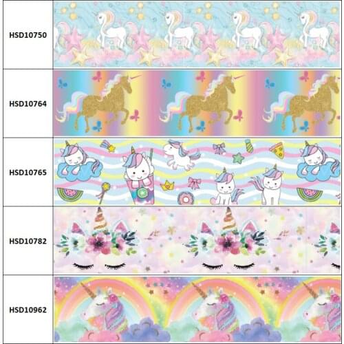 10yard New Arrival Carton Printed Grosgrain Ribbon Accessory Hairbow Headwear Decoration DIY Wholesale OEM 38MM 75MM