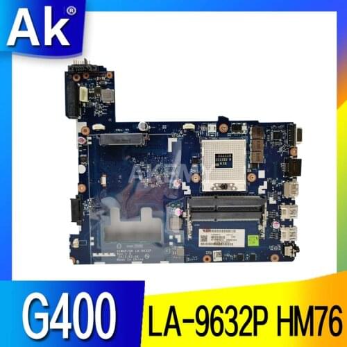 Free Shipping For Lenovo G400 VIWGP/GR LA-9632P Notebook PC Motherboard ( HM76 For Pentium I3 I5 I7 cpu)