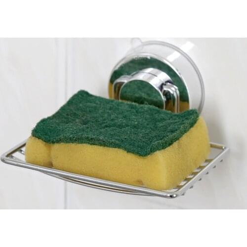 Stainless Steel Vacuum Suction Cup Hook Holder Soap Dishes Super Suction Hanging Rack Holder Bathroom Kitchen Accessories