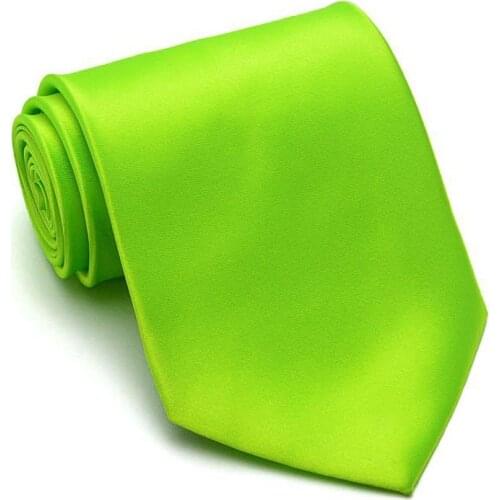 Mens Plain Ties 4 Inch Width Neck tie Necktis Tie Bowtie Casual Party Business Groom Ties 26 Colors, 100pcs