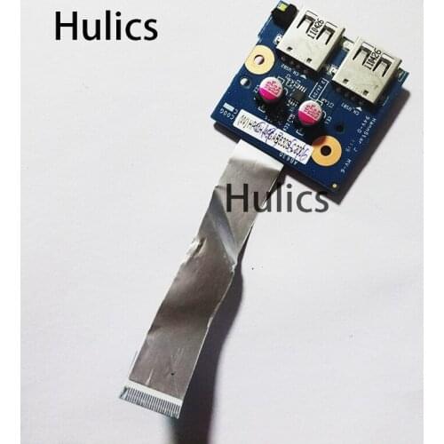 Hulics Original for HP Pavilion DV6-6000 DV6 USB Board 48.4RH05.021 11A44-2 Casa 2.0 USB board 40GAB630S 40GAB670S
